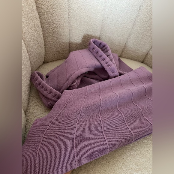 Hunza G fitted knitted tank dress one size - Picture 5 of 8